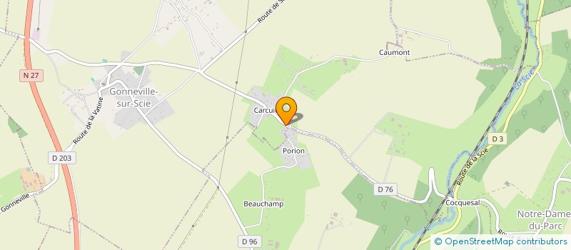 localisation de l'entreprise ROBBIMO  GONNEVILLE-SUR-SCIE