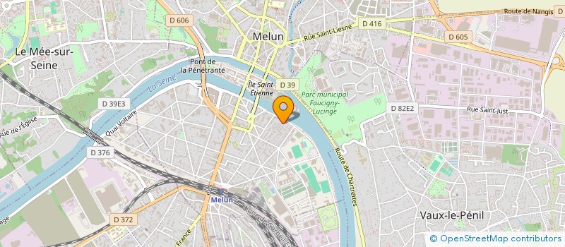 localisation de l'entreprise ROBCLAU à MELUN