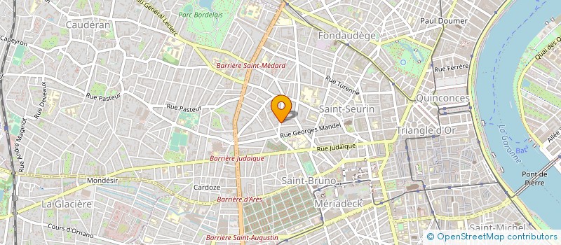 localisation de l'entreprise ROBE à BORDEAUX