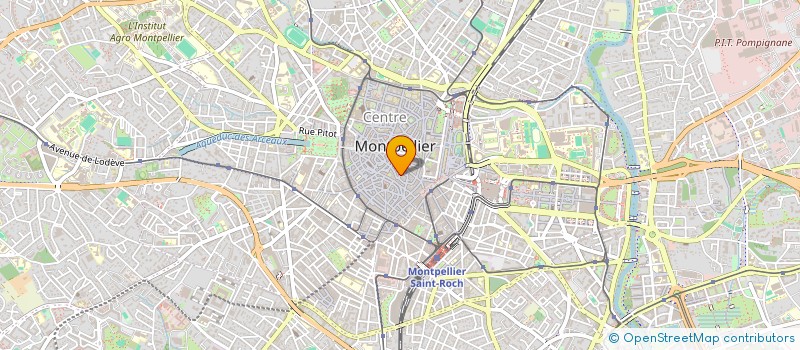 localisation de l'entreprise ROBE ROUGE à MONTPELLIER