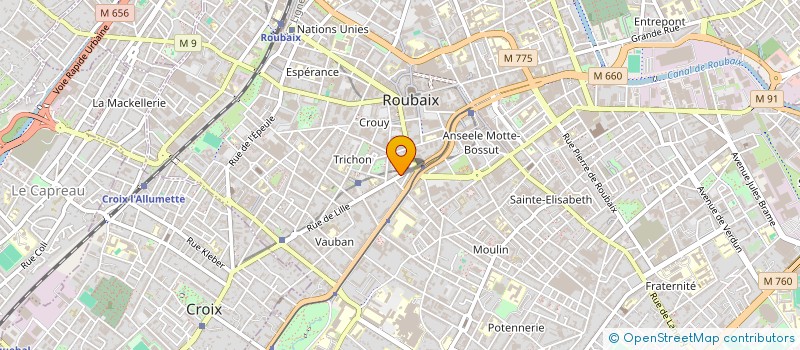 localisation de l'entreprise ROBEMATI à WASQUEHAL