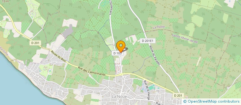 localisation de l'entreprise ROBEN DES BOIS  SAINTE-MARIE-DE-RE