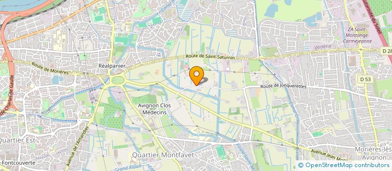 localisation de l'entreprise ROBENJI à AVIGNON