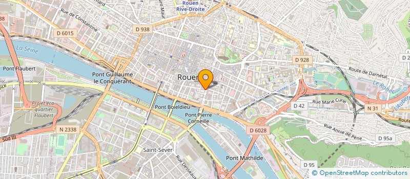 localisation de l'entreprise ROBERGEOT à ROUEN