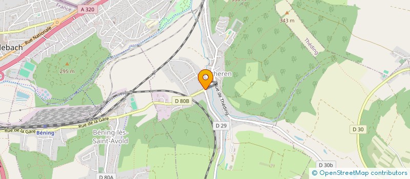 localisation de l'entreprise ROBERN DATA  COCHEREN