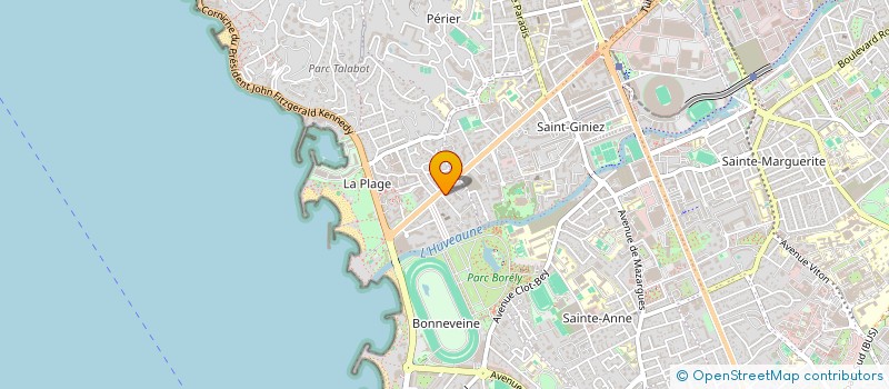 localisation de l'entreprise ROBERT 3R à MARSEILLE
