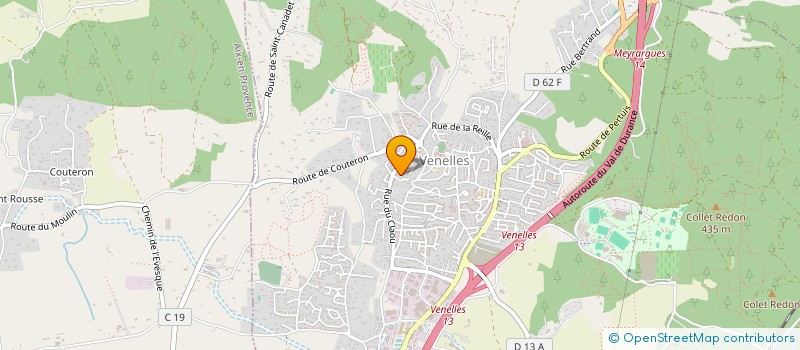 localisation de l'entreprise ROBERT  VENELLES