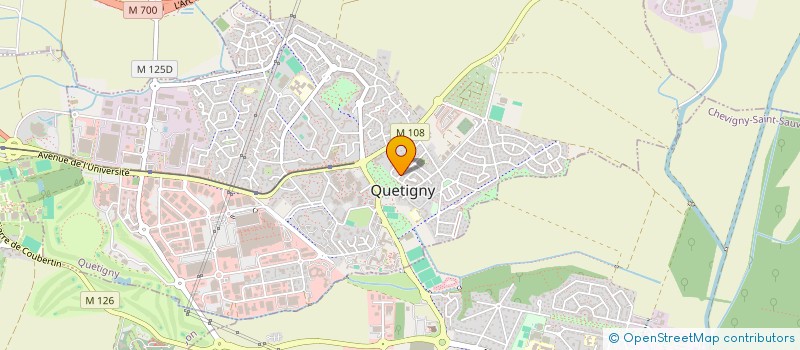localisation de l'entreprise ROBERT à QUETIGNY