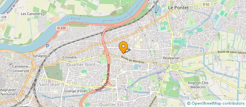 localisation de l'entreprise ROBERT  LE PONTET