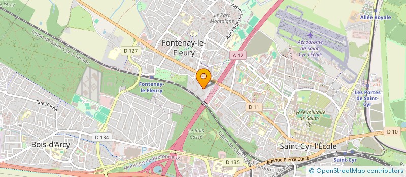 localisation de l'entreprise ROBERT ASCENSEUR à FONTENAY-LE-FLEURY