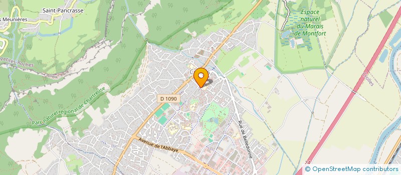 localisation de l'entreprise ROBERT & CAMBIE  CROLLES