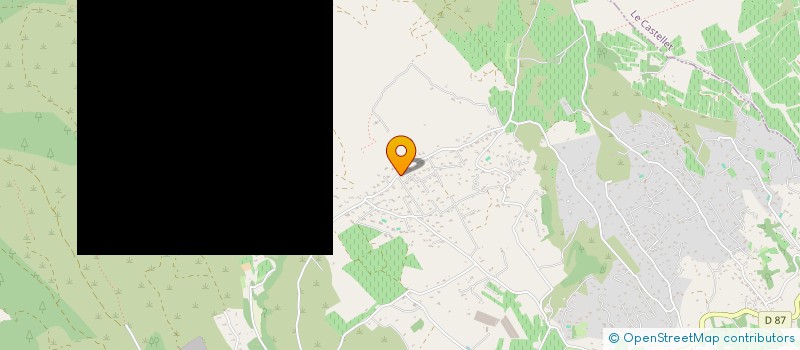 localisation de l'entreprise ROBERT COTTON  LA CADIERE-D'AZUR