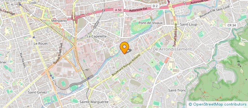 localisation de l'entreprise ROBERT D SARL  MARSEILLE