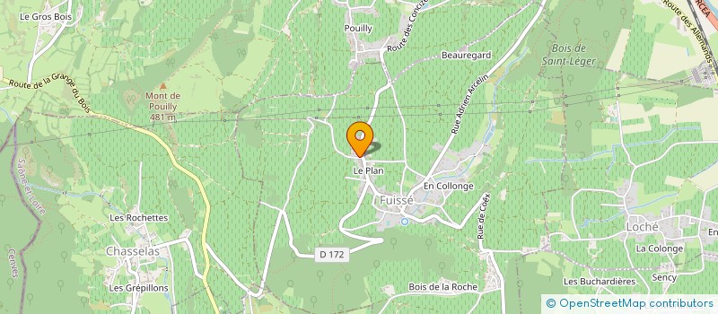 localisation de l'entreprise ROBERT-DENOGENT  FUISSE