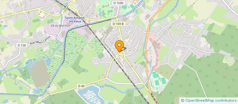 localisation de l'entreprise ROBERT DESPRETZ  SAINT-AMAND-LES-EAUX