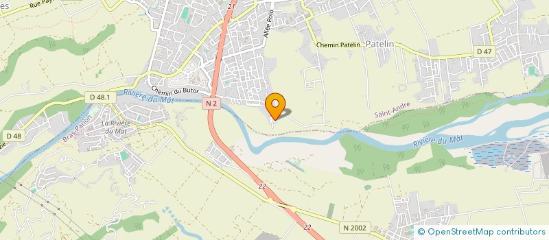 localisation de l'entreprise ROBERT DIDAT BTP OCEAN INDIEN  SAINT-ANDRE