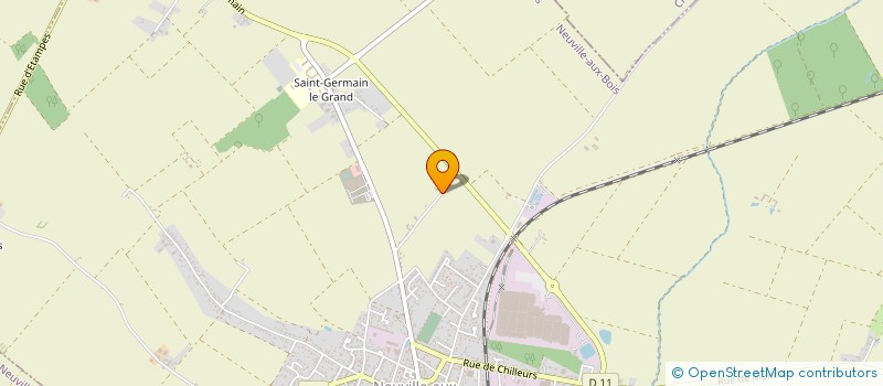 localisation de l'entreprise ROBERT ELECTRICITE à NEUVILLE-AUX-BOIS