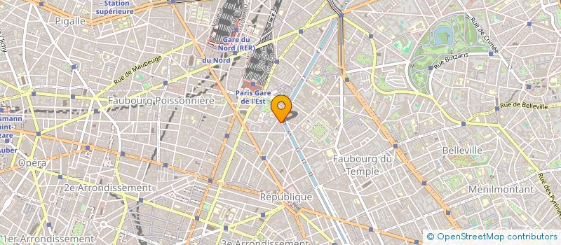 localisation de l'entreprise ROBERT LUSSIER DESIGN  PARIS