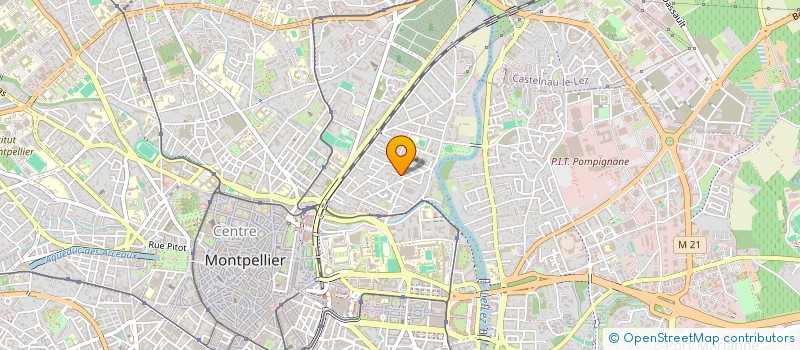 localisation de l'entreprise ROBERT MOUTET à MONTPELLIER
