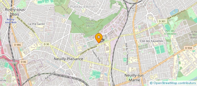 localisation de l'entreprise ROBERT PELZER INGENIERIE IMMOBILIERE à NEUILLY-PLAISANCE