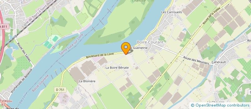 localisation de l'entreprise ROBERT RENARD à SAINT-JULIEN-DE-CONCELLES