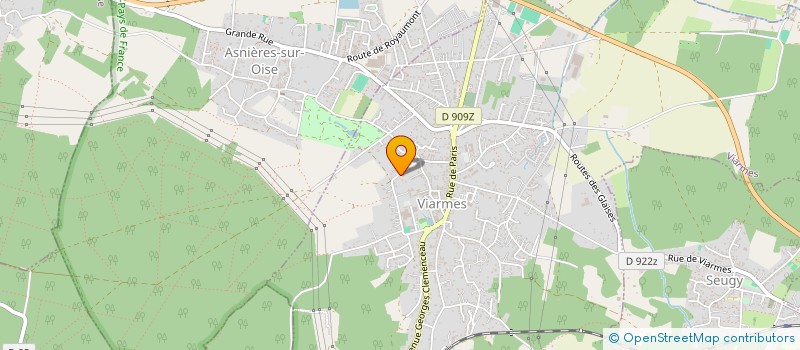 localisation de l'entreprise ROBERT & ROSELMAC CONSEIL  VIARMES