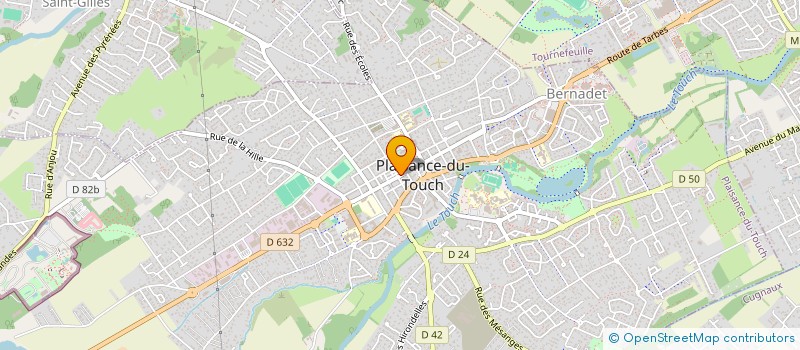 localisation de l'entreprise ROBERT'S INVEST  PLAISANCE-DU-TOUCH