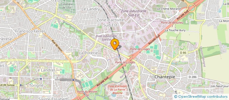 localisation de l'entreprise ROBERT TATIN  RENNES