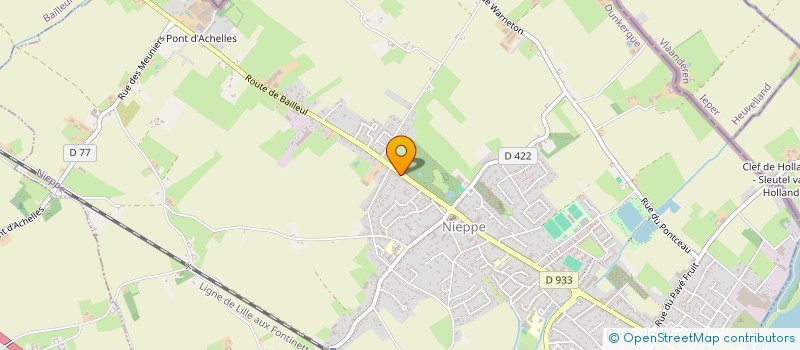 localisation de l'entreprise ROBERT TIMOTHEE  NIEPPE