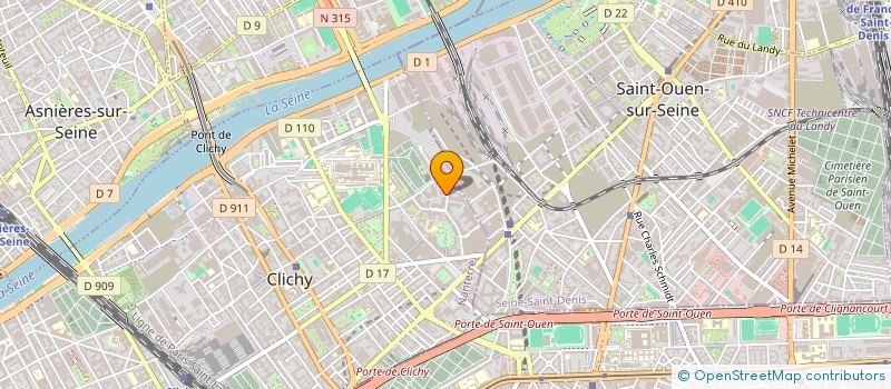 localisation de l'entreprise ROBERTA CAFFE FRANCHISE à CLICHY