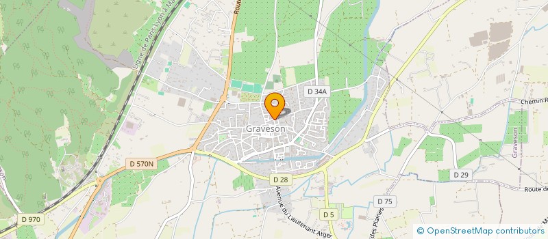 localisation de l'entreprise ROBERTET & ENFANTS  GRAVESON