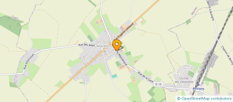 localisation de l'entreprise ROBERTO RENOVATION  MARETZ