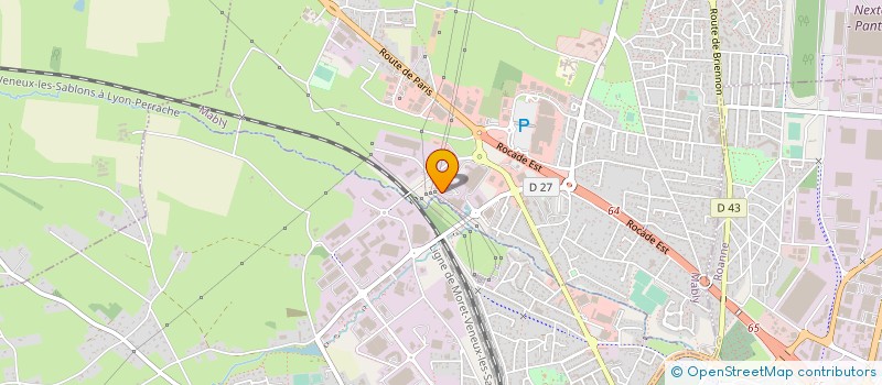 localisation de l'entreprise ROBERTO TRAITEUR  MABLY