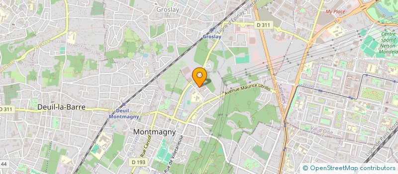 localisation de l'entreprise ROBERTS-BLACHERE SCI  MONTMAGNY