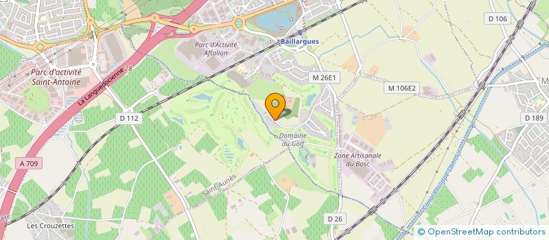 localisation de l'entreprise ROBERVAL à BAILLARGUES