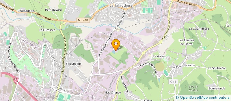 localisation de l'entreprise ROBESPIERRE  LA TALAUDIERE