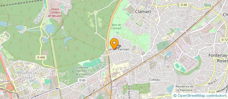 localisation de l'entreprise ROBEUL PRODUCTION à CLAMART