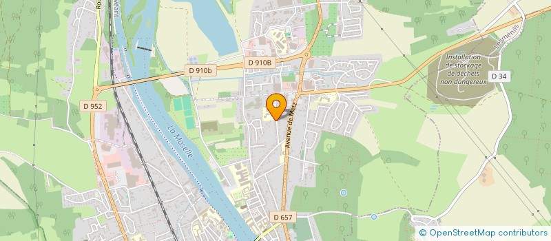 localisation de l'entreprise ROBFAMILY  PONT-A-MOUSSON