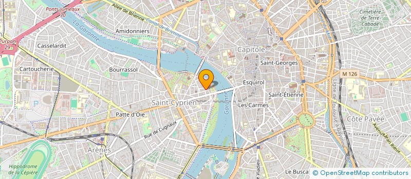 localisation de l'entreprise ROBHAIR  TOULOUSE