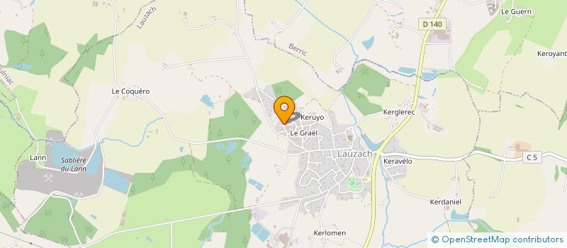 localisation de l'entreprise ROBI ENERGIES  LAUZACH