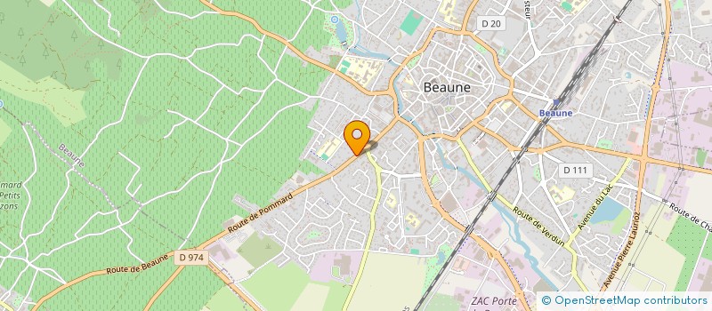 localisation de l'entreprise ROBIAN DISTRIBUTION à BEAUNE
