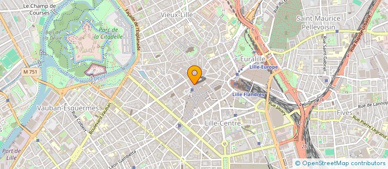 localisation de l'entreprise ROBIBUFF MANAGEMENT à LILLE