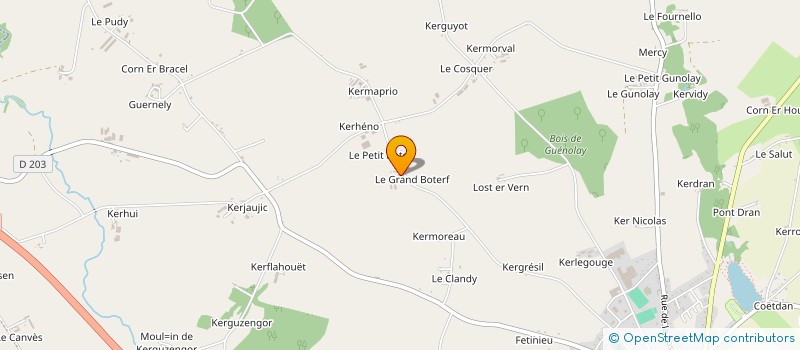 localisation de l'entreprise ROBIC à EVELLYS