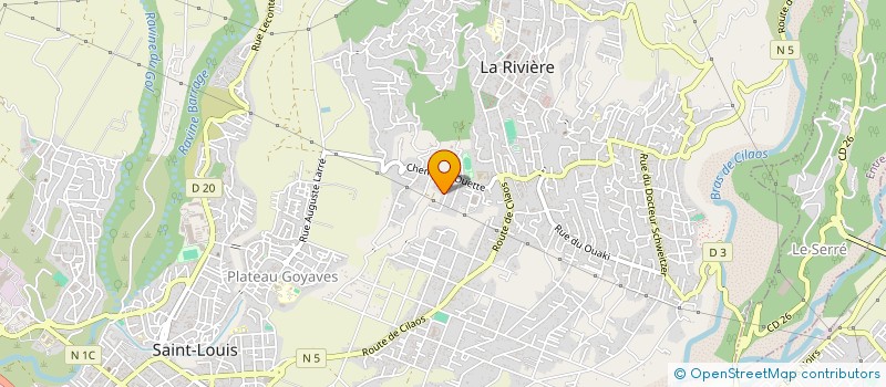localisation de l'entreprise ROBIC à SAINT-LOUIS