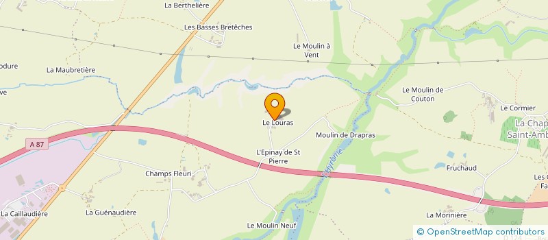 localisation de l'entreprise ROBICHON à CHEMILLE-EN-ANJOU