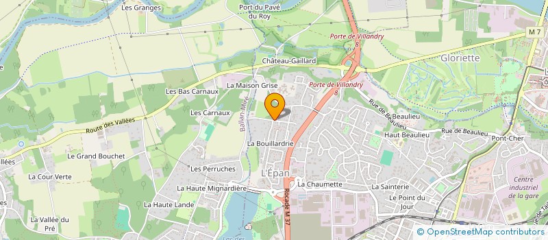 localisation de l'entreprise ROBICHON-PARIS  JOUE-LES-TOURS