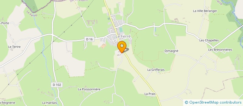 localisation de l'entreprise ROBIDEL SARL à LE FERRE