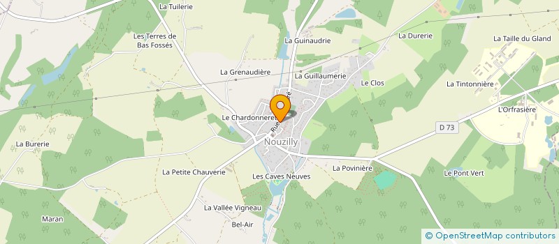 localisation de l'entreprise ROBILLARD  NOUZILLY