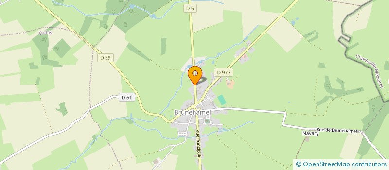 localisation de l'entreprise ROBILLARD à BRUNEHAMEL