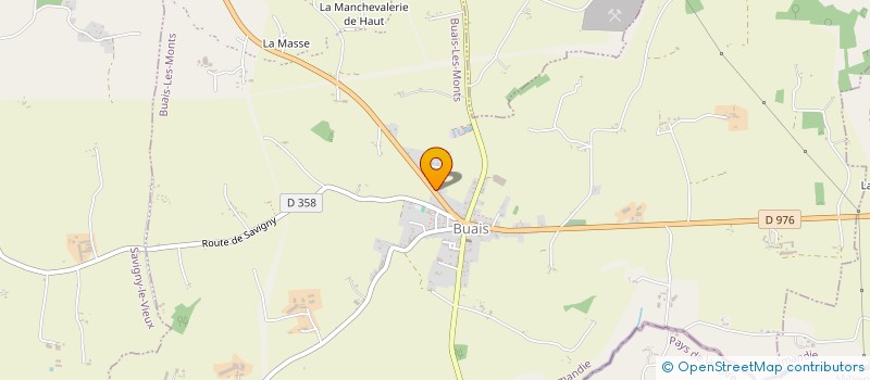 localisation de l'entreprise ROBILLARD  BUAIS-LES-MONTS